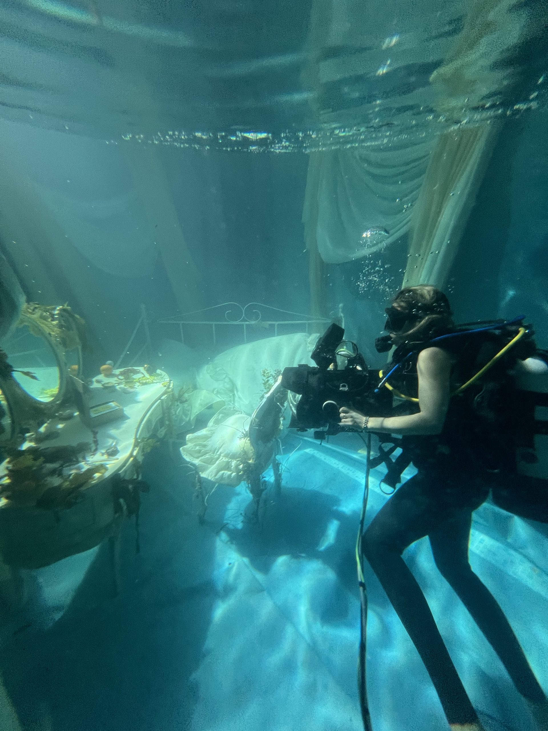 Underwater Operator and Underwater Cinematographer Claudia Legge
